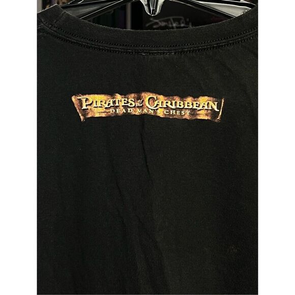 Y2K Pirates Of The Caribbean Dead Man’s Chest Movie Promo Tee - Picture 3 of 5